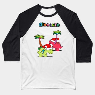 dinosaur celebrated christmas day Baseball T-Shirt